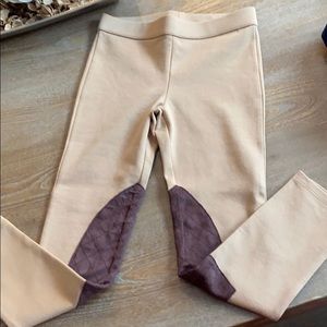 Janie & Jack Girls Riding Legging Size 6